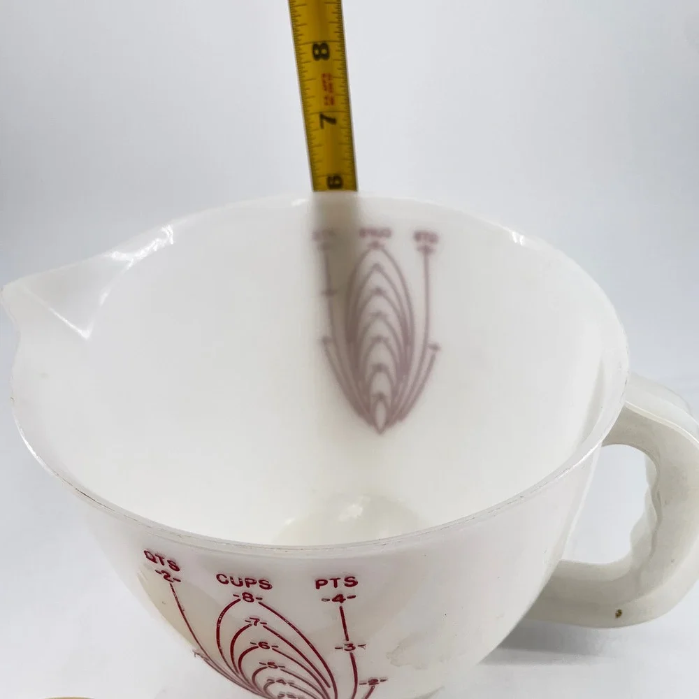 Vintage Tupperware Mix-N-Stor 8 Cup Pitcher & 2 Harvest Gold Salad Servers Set